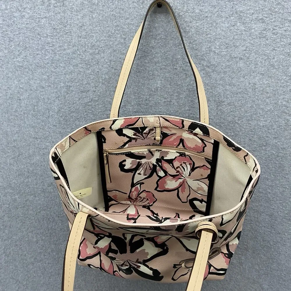 Kate Spade New York Hawthorne Lane Floral Ryan Tote Bag Watercolor Purse